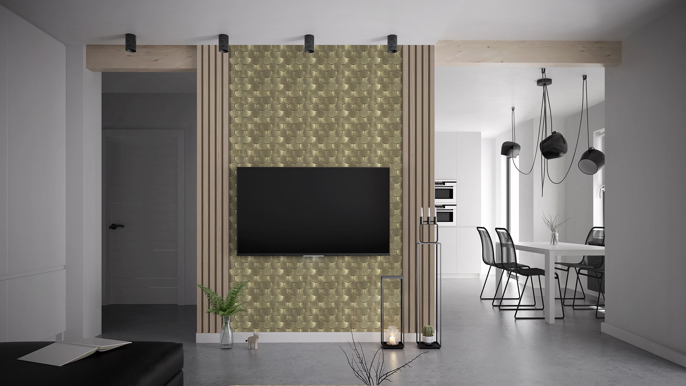 MOSAIC BRASS SCALES  CS-7.11