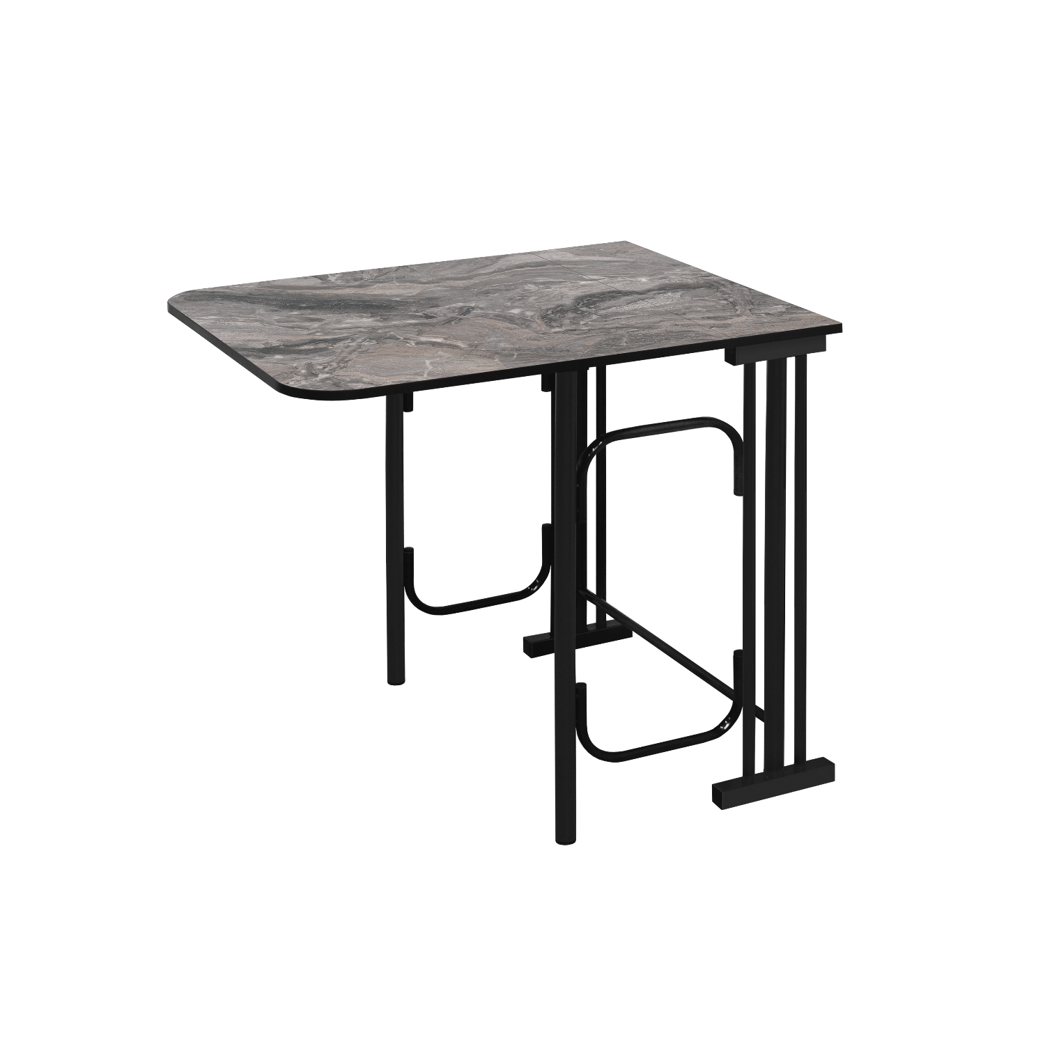 Стол тумба TC-1 черный каркас (Паладина)