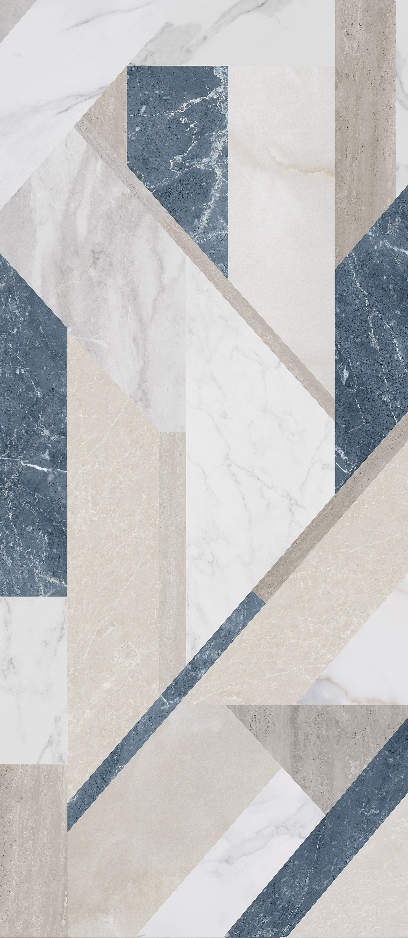GEOMETRIC ABSTRACT MARBLE  AM-2.21