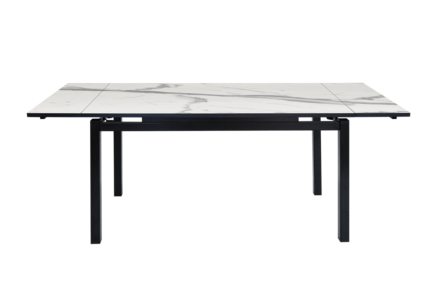 АЛЬДО Мрамор белый 190х80 черный